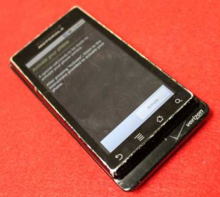 Fair Motorola Droid A855 Verizon Clean ESN Camera Touch Screen MP3