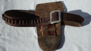 Antique Holster and Belt