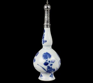 Stunning Antique Chinese Kangxi Silver Mounted Water Sprinkler 1662