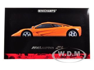 1994 McLaren F1 Road Car Orange 1 12 Diecast Model Car by Minichamps