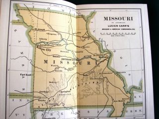 Missouri 1888 State History by Lucien Carr