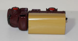 Dinky Toys 30s 413 Austin Covered Truck Maroon Tan
