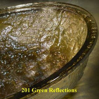 Oceana Glass 17 Vessel Green Reflections 005 005 201