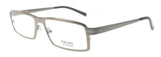 Classy RARE Prada VPR 59 L 1BI1O1 Bronze SPR59L 59L Eyeglasses