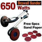 New 650 Watts Commercial Electric Variable Speed Drywall Sander Free