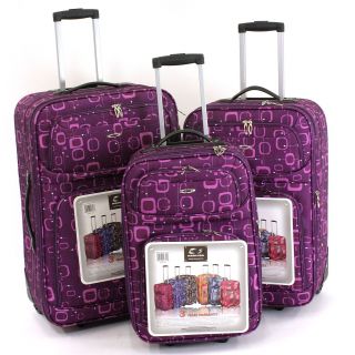 Piece Luggage Set Upright Suitcase Pullman 3 Year Mfg Warranty