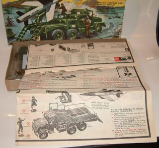 ROCKETS  Lacrosse Missile with Mobile Launcher made in 1958 by REVELL