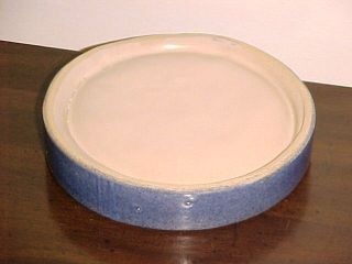  Blue and White Stoneware Soap Dish Bowl Indian Warbonnet