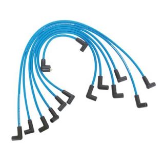 Plug Wires Marine 8mm Blue Straight Boots Chevy 305 350 454