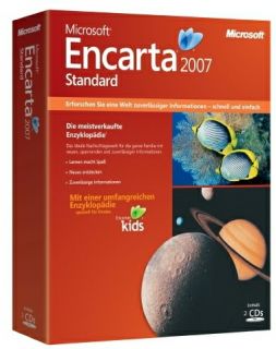 PC Microsoft Encarta 2007 Enzyklopädie Deutsch NEU+OVP