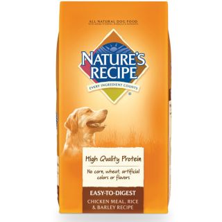 Dog Food Natures Recipe Easy to Digest Adult Dry Chicken Dog Foods