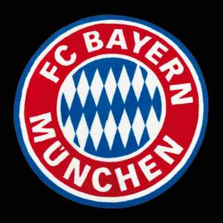13652 Bayern München Teppich Fan Logo ca. 100cm rund Fussball