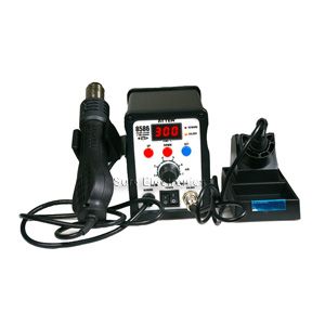 AT8586 2 in 1 SMD Hot Air Rework Station Soldering Station Express