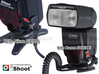 Kamera&Blitz PC Sync Cable Cord Kabel für SB910/SB900/SB800/SB80DX