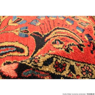 Antik Alter Handgeknüpfter Perser Palast Teppich US Saruk Sarough