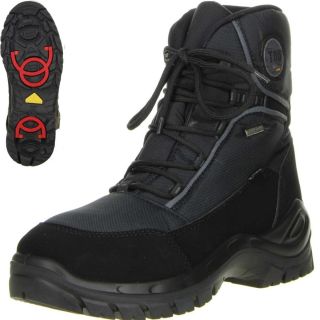 VISTA Herren Winterstiefel EISKRALLEN schwarz