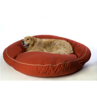 Carolina Pet Personalized Bolster Pet Bed   Red