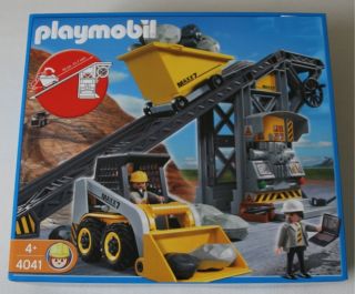 Playmobil 4041   Förderanlage mit Kompaktlader   Baustelle ** NEU