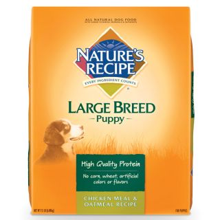 Nature's Recipe Large Breed Puppy Food   New Puppy Center   Dog