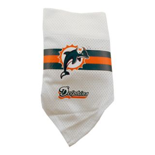 Miami Dolphins Dog Collar Bandana    Bandanas   NFL