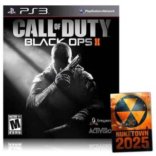 Call of Duty Black Ops II COD BO 2 PS3 Video Game + NUKETOWN 2025 DLC