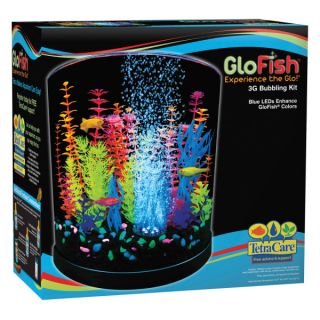GloFish 3 Gal Half Moon Aquarium   Sale   Fish