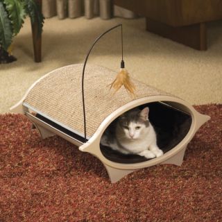 Hooded Cat Bed &F14 Enclosed Cat Shelters