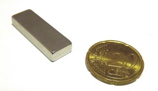 Neodym Power Magnet Magnete 30x10x5mm   hebt 8 kg