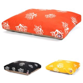 Majestic Pet Coral Rectangle Pet Bed	   Beds   Dog