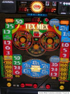 Geldspielautomaten,Geldspielgeräte, TexMex Bally Wulff TOP 1
