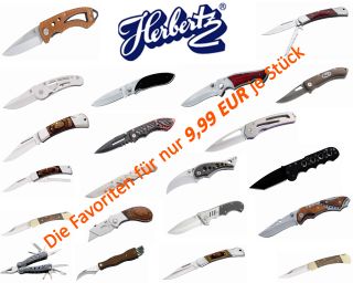 TOP 20 Herbertz Messer für je 9,99 € Einhandmesser Taschenmesser