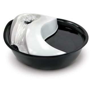 Pioneer Pet Plastic Drinking Fountain Raindrop  Design   Bowls & Feeding Accessories   Cat