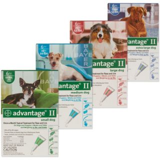 Advantage II  For Dogs   6 Pack   Summer PETssentials   Dog