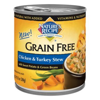 Nature's Recipe� Grain Free Natural Chicken & Turkey Recipe Dog Food   Dog