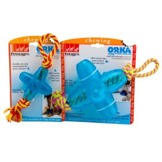 Petstages Orka Jack w/ Rope Dog Toy   Toys   Dog