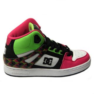 DC Damenschuhe Sneaker Rebound 302676B Crazy Pink/Soft Lime
