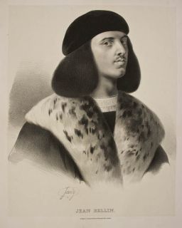 Paul JOURDY (1805 1856) Giovanni Bellini, Lithographie