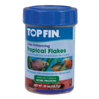 Top Fin Tropical Color Enhancing Fish Flakes   Fish Care   Fish
