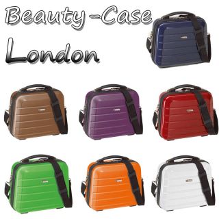 Beauty Case LONDON Make Up Koffer Kosmetikkoffer Hartschale