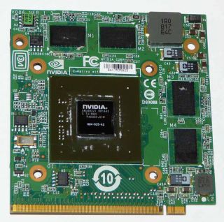 MSI GT627, EX623, EX630 Grafikkarte  Nvidia GF 9500M GS 512MB
