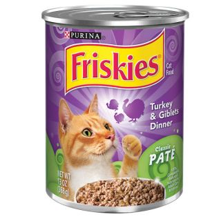 Purina Friskies Classic Pat Turkey and Giblets Dinner Cat Food   Food   Cat