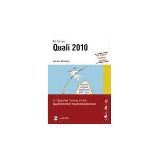 Fit für den Quali 2010 Prüfungen, Übungen, Tipps und