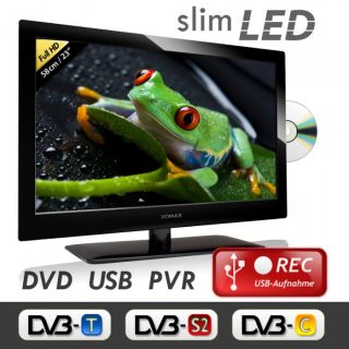 58cm/23 FULL HD LED TV+HD DVB T+HD DVB C+HD DVB S2+DVD+CI+USB PVR