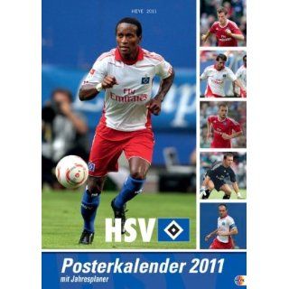 HSV 2011. Posterkalender mit Jahresplaner Heye Bücher