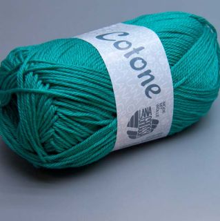 Lana Grossa Cotone 014 cascata 50g Wolle