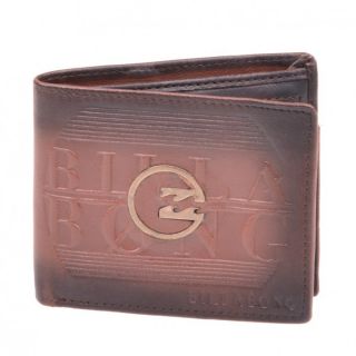 BILLABONG Scope Wallet Geldbeutel vintage used braun brown J5LW02 BIW2
