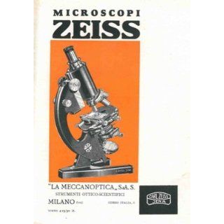 Microscopi. Catalogo. Mikro 423/30 it. Carl Zeiss. Jena