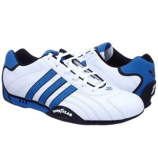 Adidas ADI RACER LOW weiß blau Schuhe 41 bis 46 NEU OVP