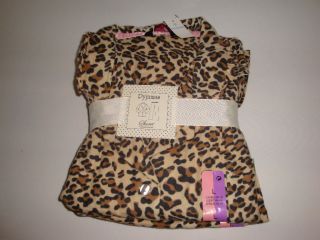 Flannell Pyjama Set Schlafanzug Leoparden 34/36, 42/44 Neu