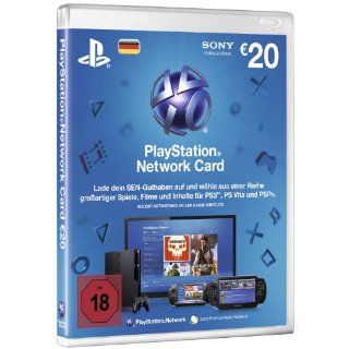 PlayStation Network Card (20 Euro)   Deutschland Playstation 3